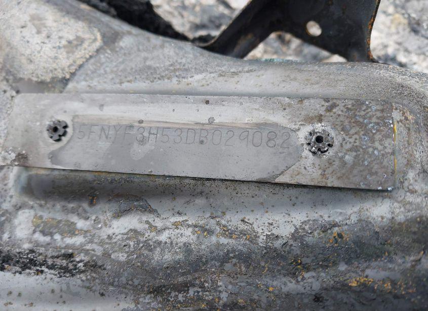 Photo 9 of 2013 Honda Pilot EX-L (VIN 5FNYF3H53DB029082)