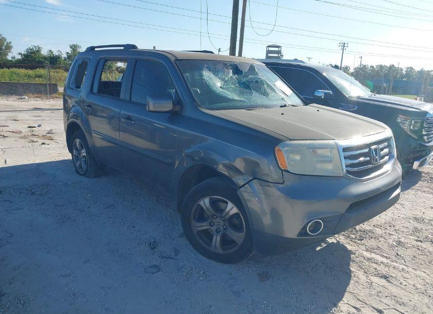 2012 Honda Pilot EX-L (VIN 5FNYF3H55CB022813) main photo