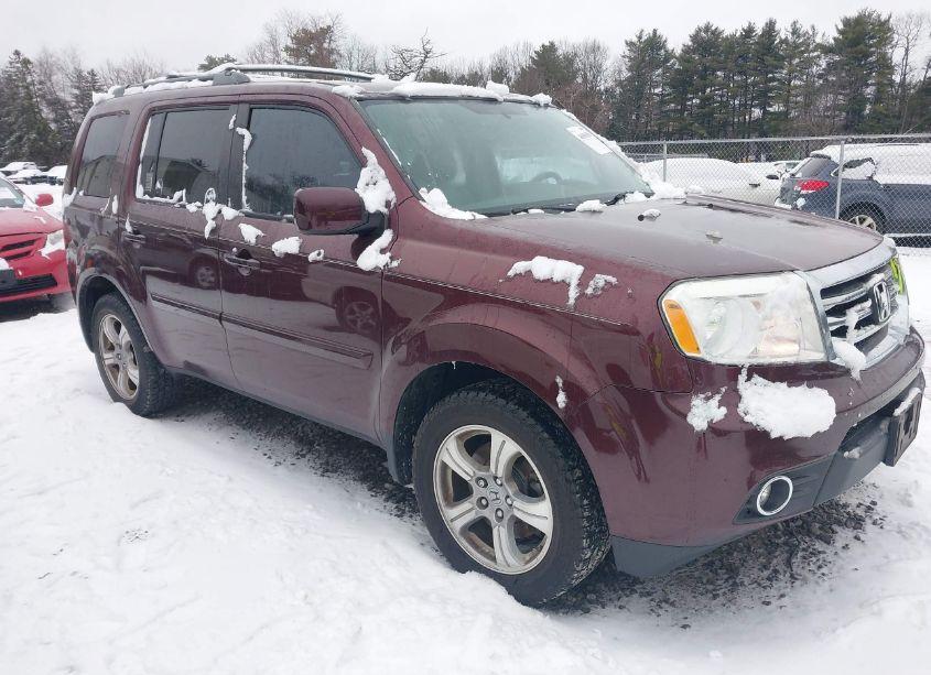 2013 Honda Pilot EX-L (VIN 5FNYF3H55DB005365) main photo