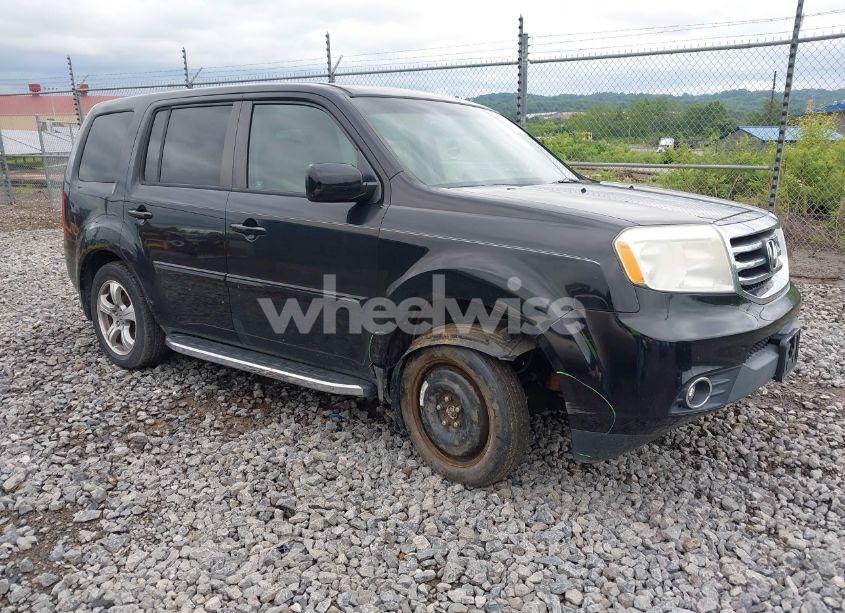 2012 Honda Pilot EX-L (VIN 5FNYF3H56CB015238) main photo