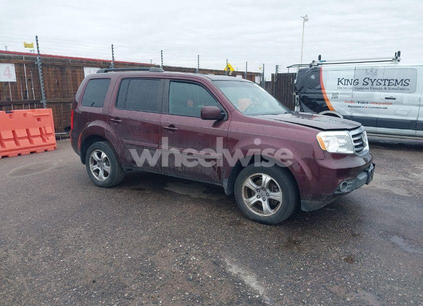 2012 Honda Pilot EX-L (VIN 5FNYF3H57CB025549) main photo