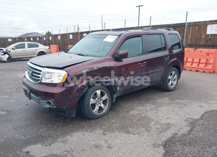 Photo 2 of 2012 Honda Pilot EX-L (VIN 5FNYF3H57CB025549)
