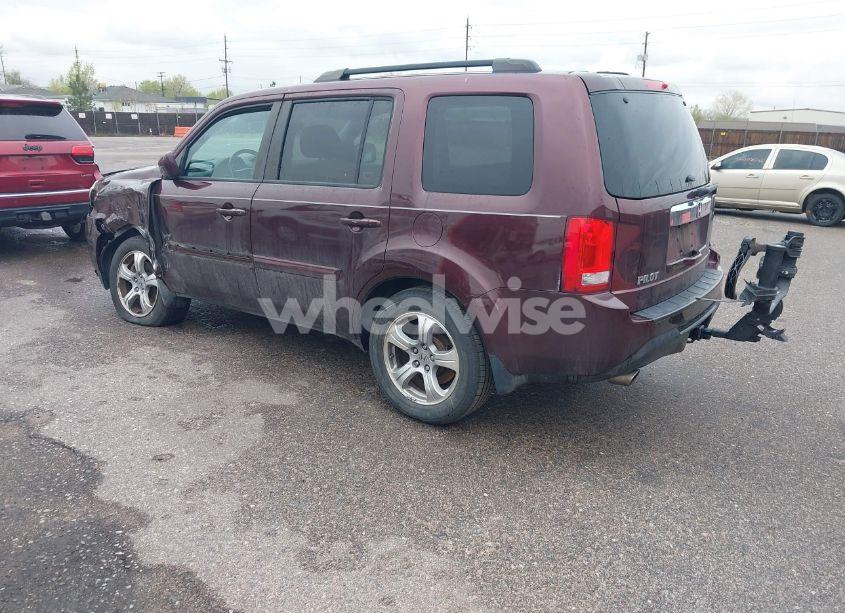 Photo 3 of 2012 Honda Pilot EX-L (VIN 5FNYF3H57CB025549)
