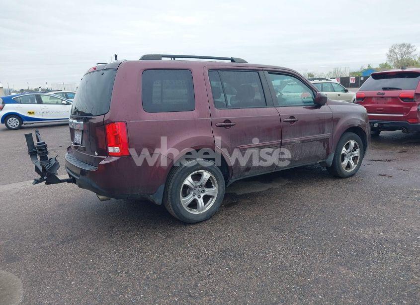 Photo 4 of 2012 Honda Pilot EX-L (VIN 5FNYF3H57CB025549)