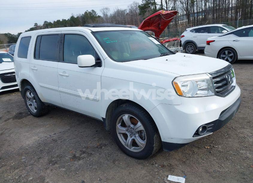 2013 Honda Pilot EX-L (VIN 5FNYF3H57DB001043) main photo