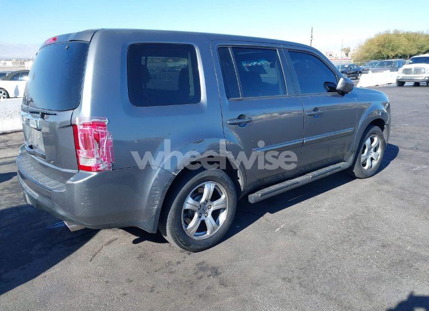 Photo 4 of 2012 Honda Pilot EX-L (VIN 5FNYF3H59CB001298)