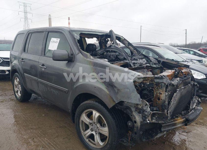 2013 Honda Pilot EX-L (VIN 5FNYF3H59DB017356) main photo