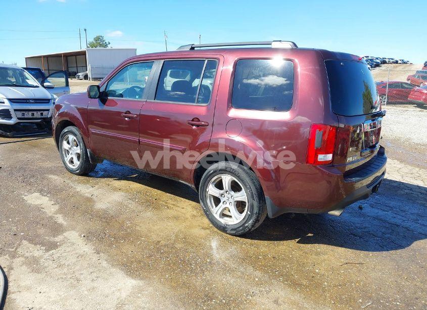 Photo 3 of 2012 Honda Pilot EX-L (VIN 5FNYF3H63CB022964)