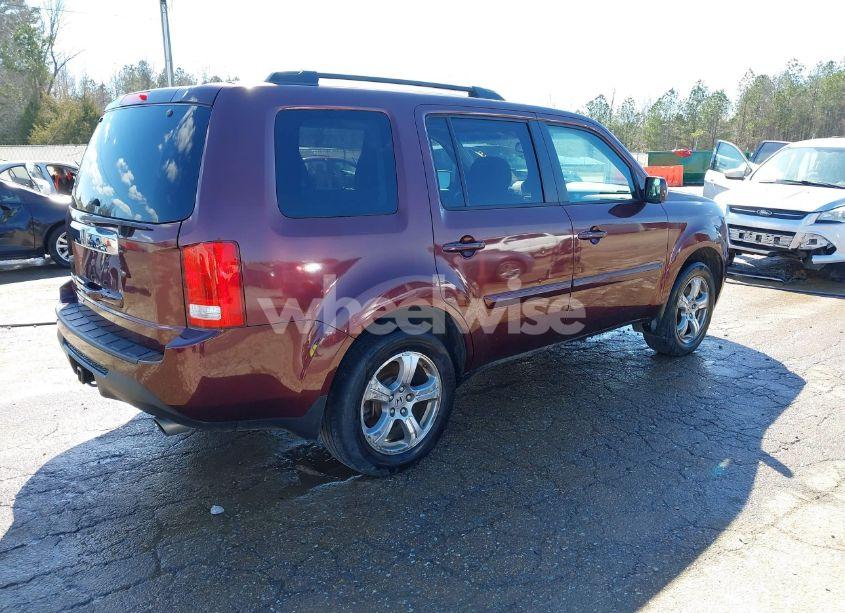 Photo 4 of 2012 Honda Pilot EX-L (VIN 5FNYF3H63CB022964)