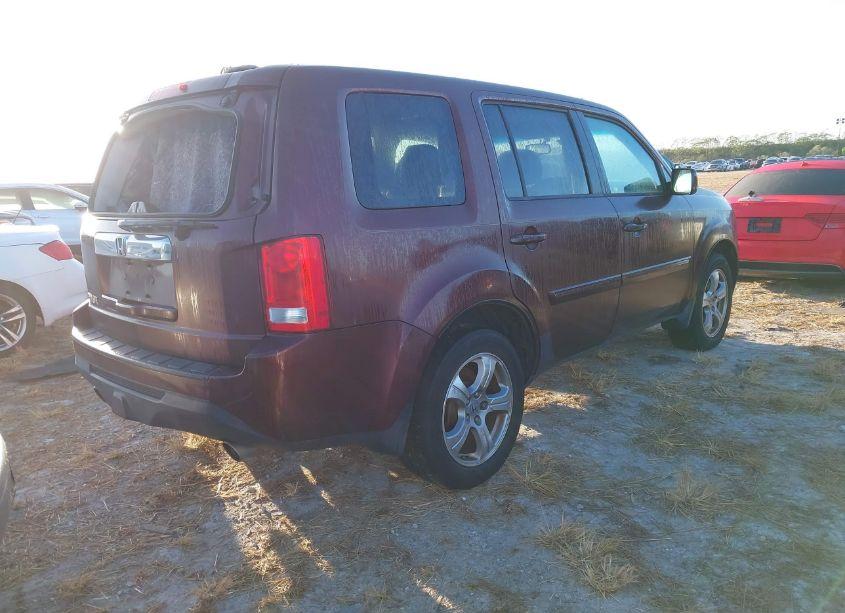 Photo 4 of 2012 Honda Pilot EX-L (VIN 5FNYF3H67CB036933)