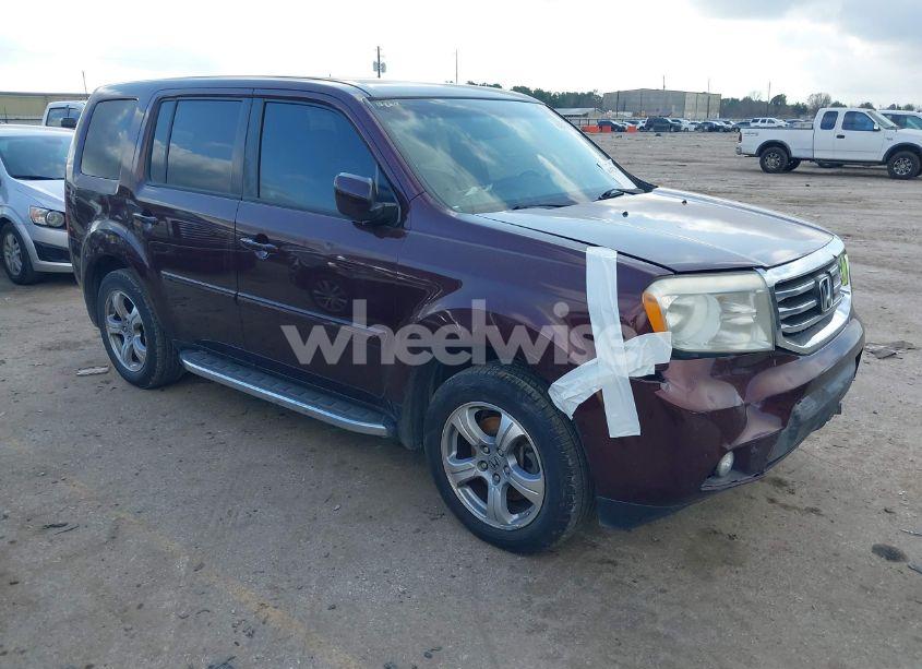 2012 Honda Pilot EX-L (VIN 5FNYF3H68CB035581) main photo