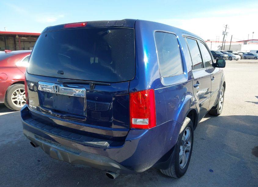 Photo 4 of 2013 Honda Pilot EX-L (VIN 5FNYF3H69DB039365)