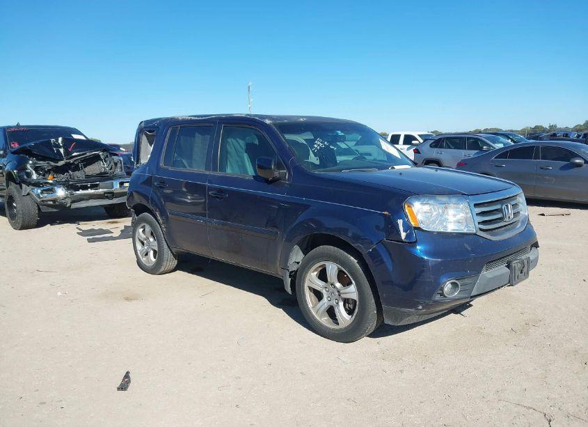 2013 Honda Pilot EX-L (VIN 5FNYF3H74DB035474) main photo