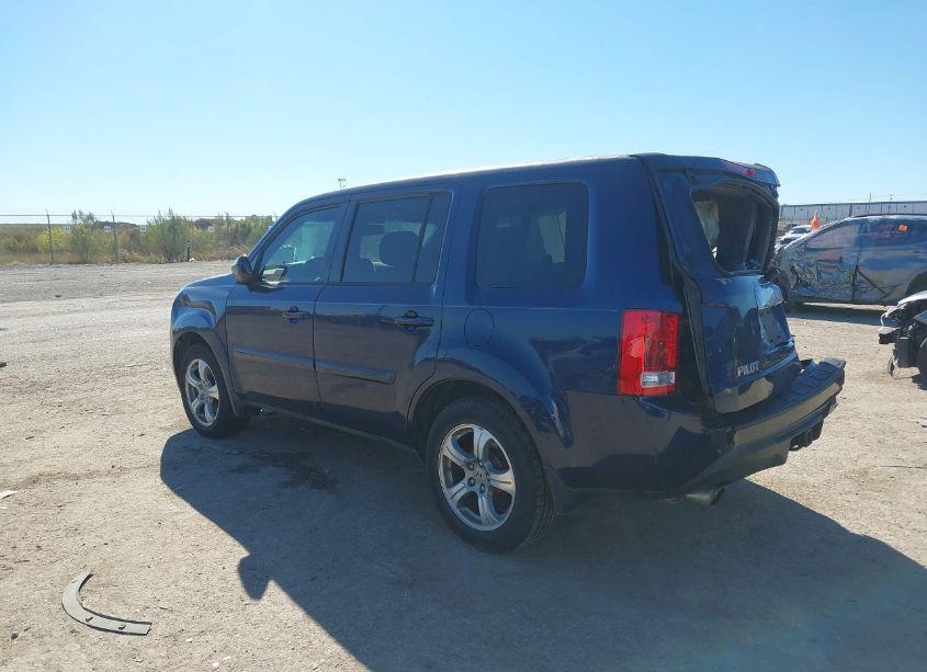 Photo 3 of 2013 Honda Pilot EX-L (VIN 5FNYF3H74DB035474)