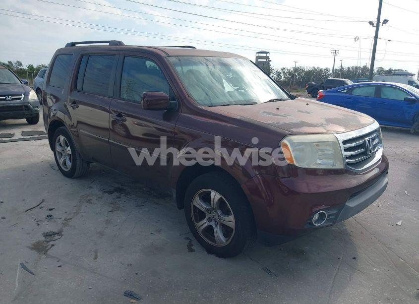 2012 Honda Pilot EX-L (VIN 5FNYF3H76CB040464) main photo