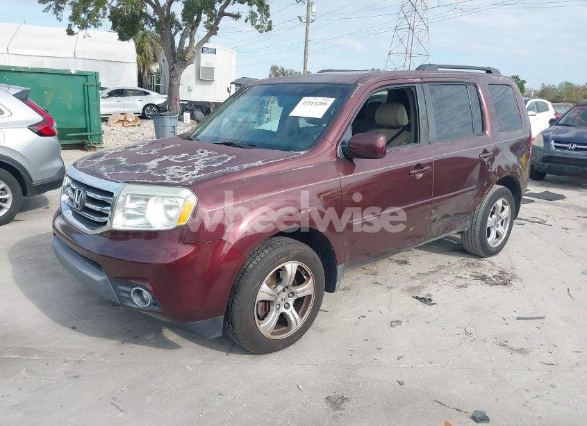 Photo 2 of 2012 Honda Pilot EX-L (VIN 5FNYF3H76CB040464)