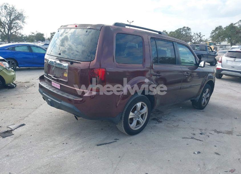 Photo 4 of 2012 Honda Pilot EX-L (VIN 5FNYF3H76CB040464)