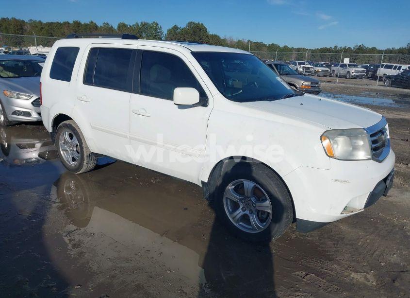 2012 Honda Pilot EX-L (VIN 5FNYF3H78CB004663) main photo