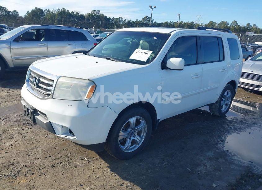 Photo 2 of 2012 Honda Pilot EX-L (VIN 5FNYF3H78CB004663)