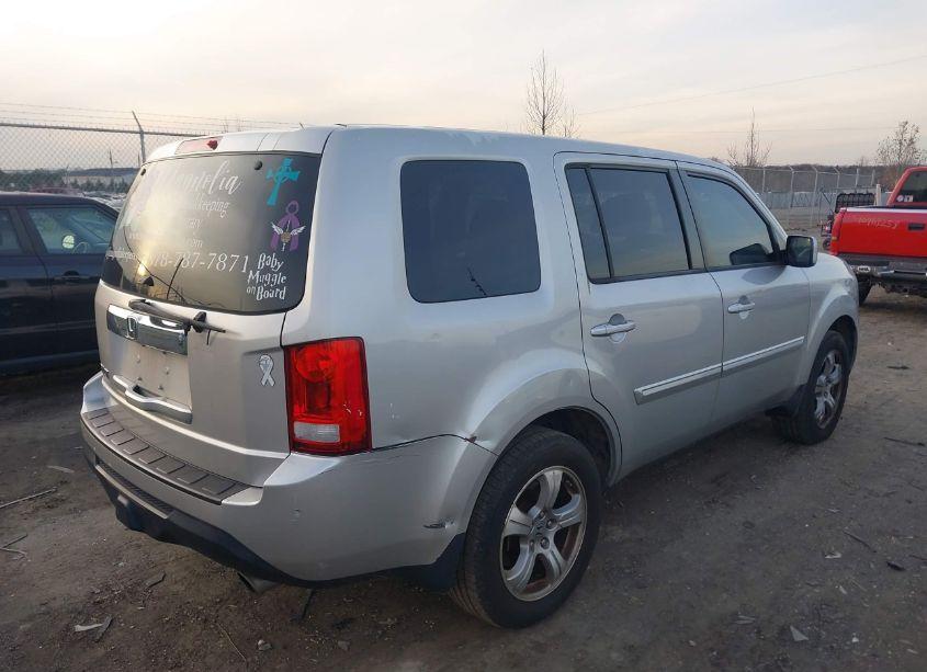 Photo 4 of 2012 Honda Pilot EX-L (VIN 5FNYF3H7XCB044274)