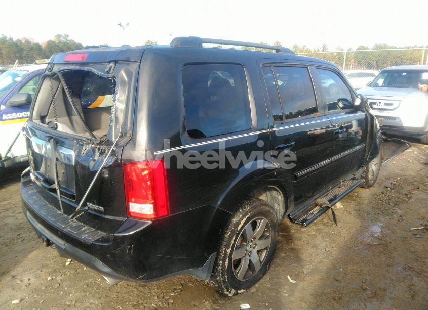 Photo 4 of 2012 Honda Pilot TOURING (VIN 5FNYF3H90CB035309)