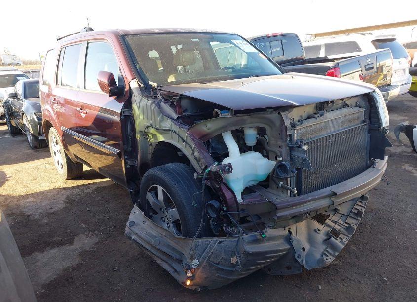 2013 Honda Pilot TOURING (VIN 5FNYF3H90DB004692) main photo