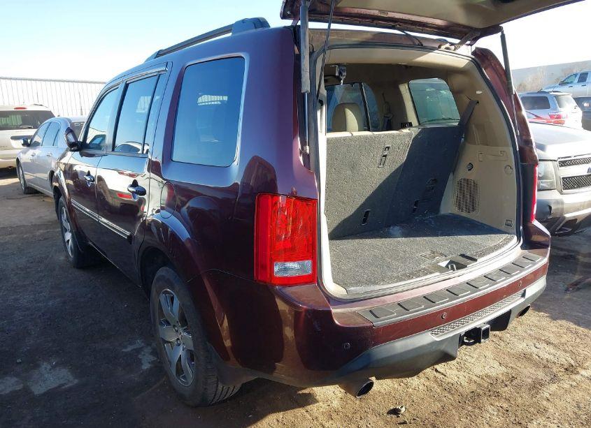 Photo 3 of 2013 Honda Pilot TOURING (VIN 5FNYF3H90DB004692)