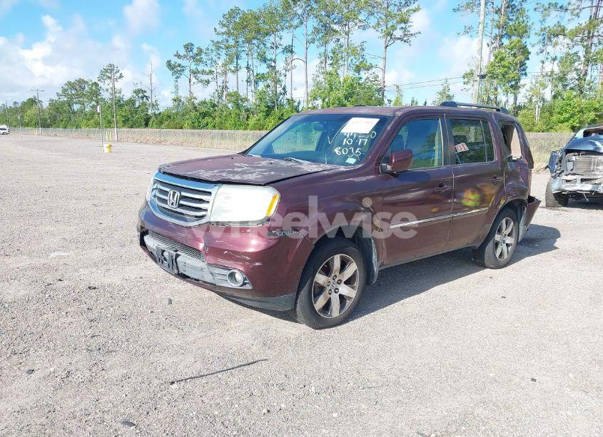 Photo 2 of 2013 Honda Pilot TOURING (VIN 5FNYF3H91DB018035)