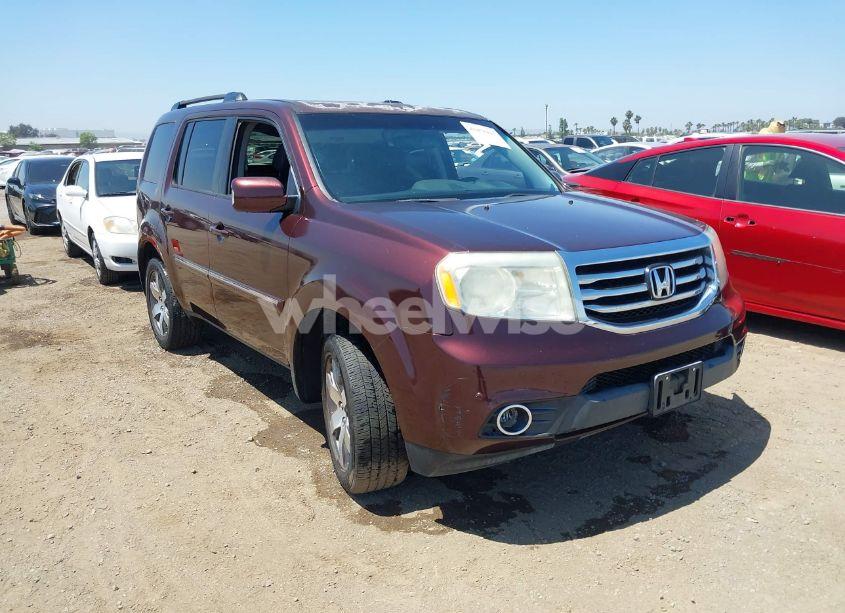 2012 Honda Pilot TOURING (VIN 5FNYF3H93CB007603) main photo