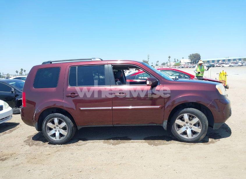 Photo 13 of 2012 Honda Pilot TOURING (VIN 5FNYF3H93CB007603)