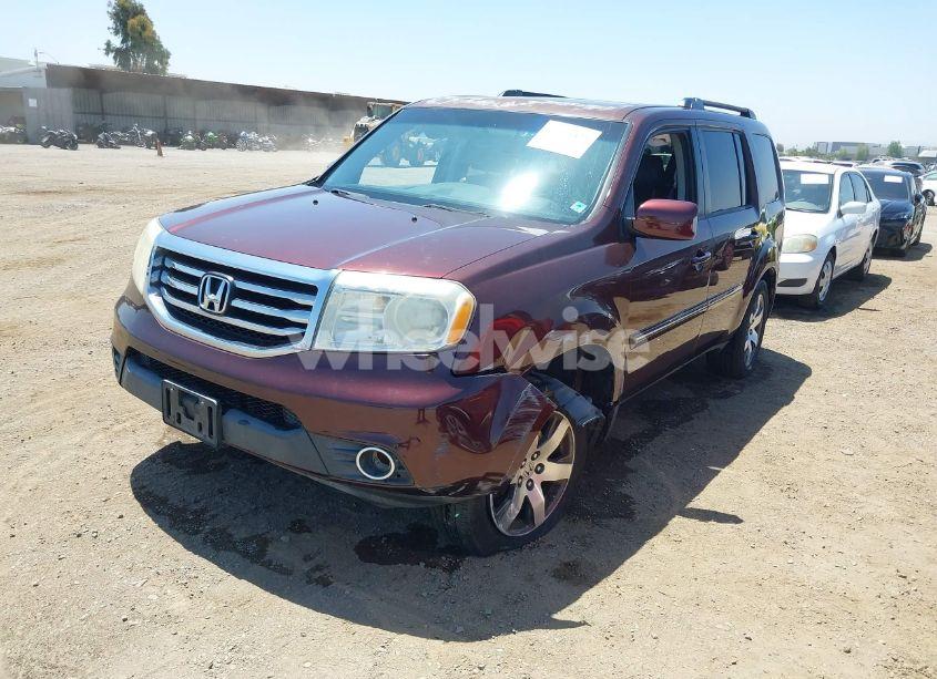 Photo 2 of 2012 Honda Pilot TOURING (VIN 5FNYF3H93CB007603)