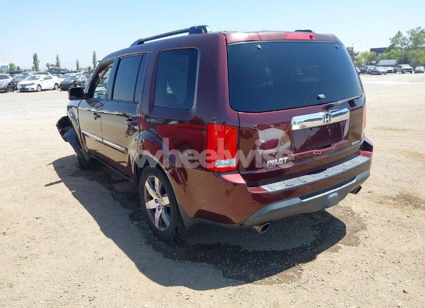 Photo 3 of 2012 Honda Pilot TOURING (VIN 5FNYF3H93CB007603)