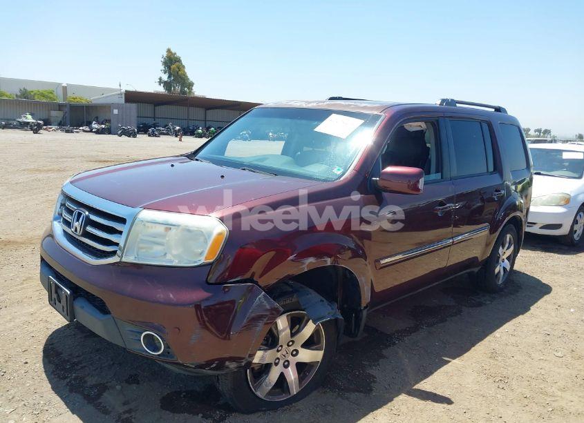 Photo 6 of 2012 Honda Pilot TOURING (VIN 5FNYF3H93CB007603)
