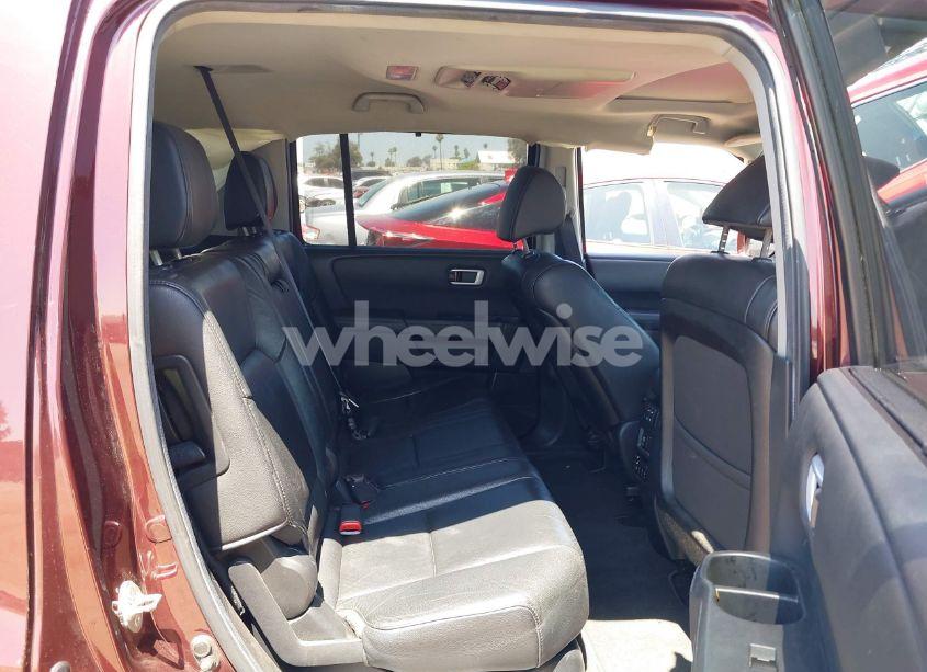 Photo 8 of 2012 Honda Pilot TOURING (VIN 5FNYF3H93CB007603)