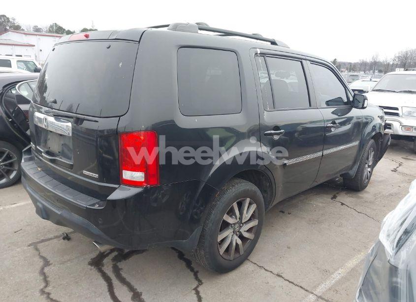 Photo 4 of 2012 Honda Pilot TOURING (VIN 5FNYF3H96CB021639)