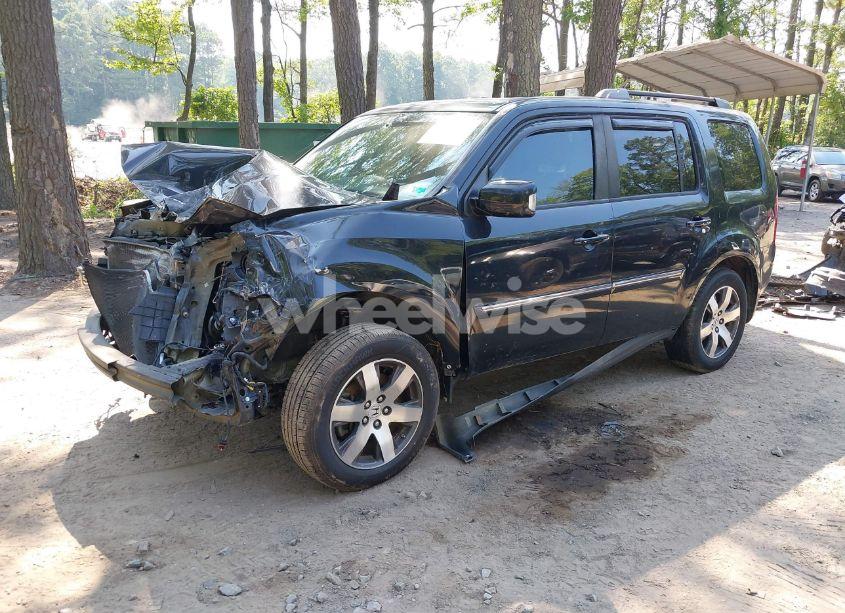 Photo 2 of 2013 Honda Pilot TOURING (VIN 5FNYF3H96DB011470)
