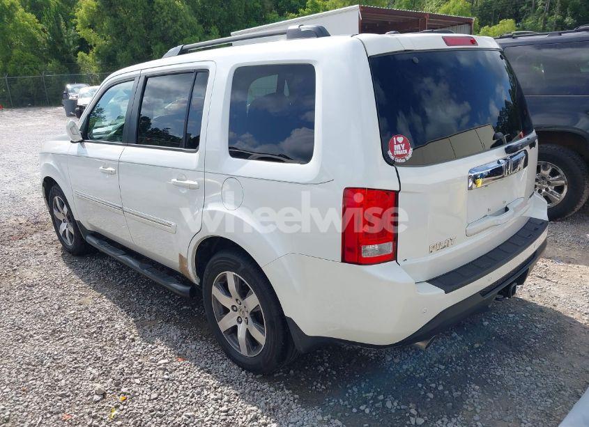 Photo 3 of 2012 Honda Pilot TOURING (VIN 5FNYF3H97CB032603)