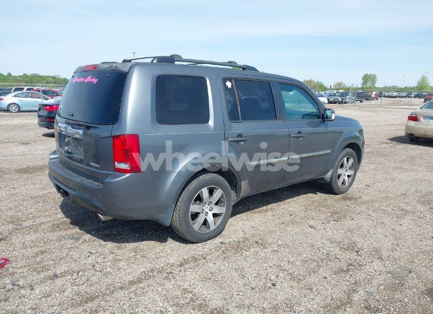 Photo 4 of 2012 Honda Pilot TOURING (VIN 5FNYF3H98CB027068)