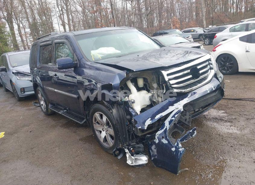 2014 Honda Pilot TOURING (VIN 5FNYF3H98EB009284) main photo