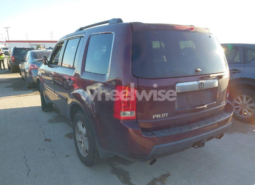 Photo 3 of 2009 Honda Pilot EX (VIN 5FNYF48419B005187)
