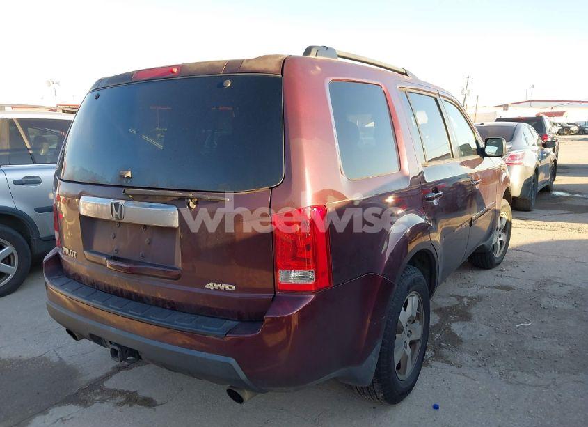 Photo 4 of 2009 Honda Pilot EX (VIN 5FNYF48419B005187)
