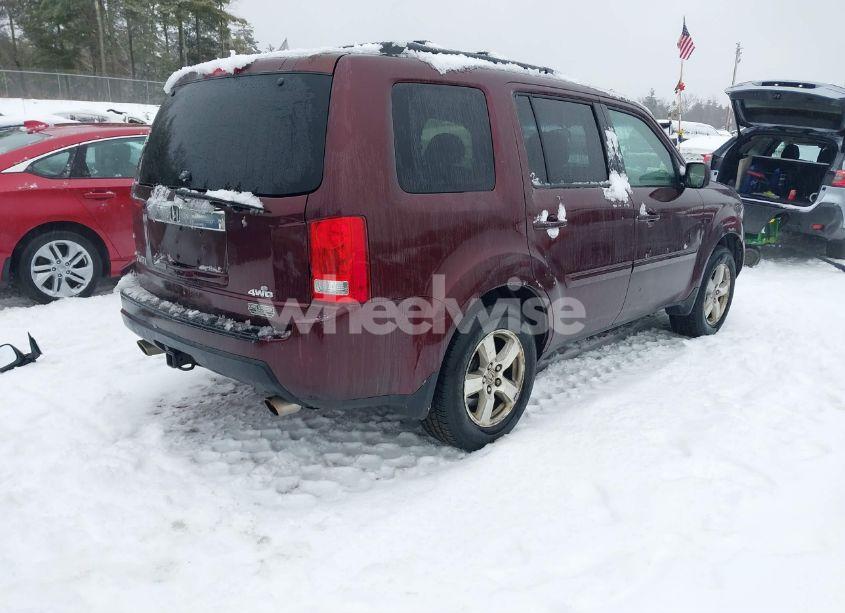 Photo 4 of 2009 Honda Pilot EX (VIN 5FNYF48439B005708)