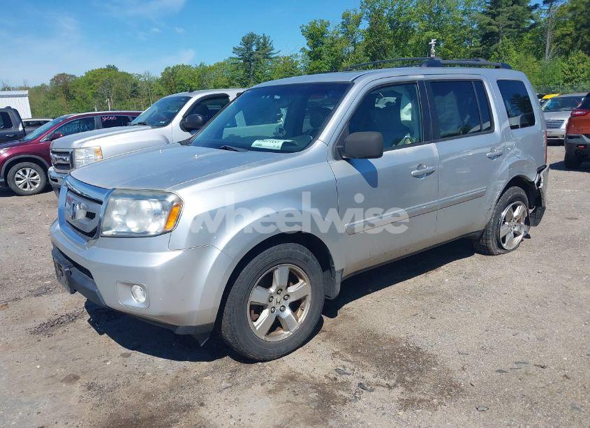 Photo 2 of 2009 Honda Pilot EX-L (VIN 5FNYF48559B024351)