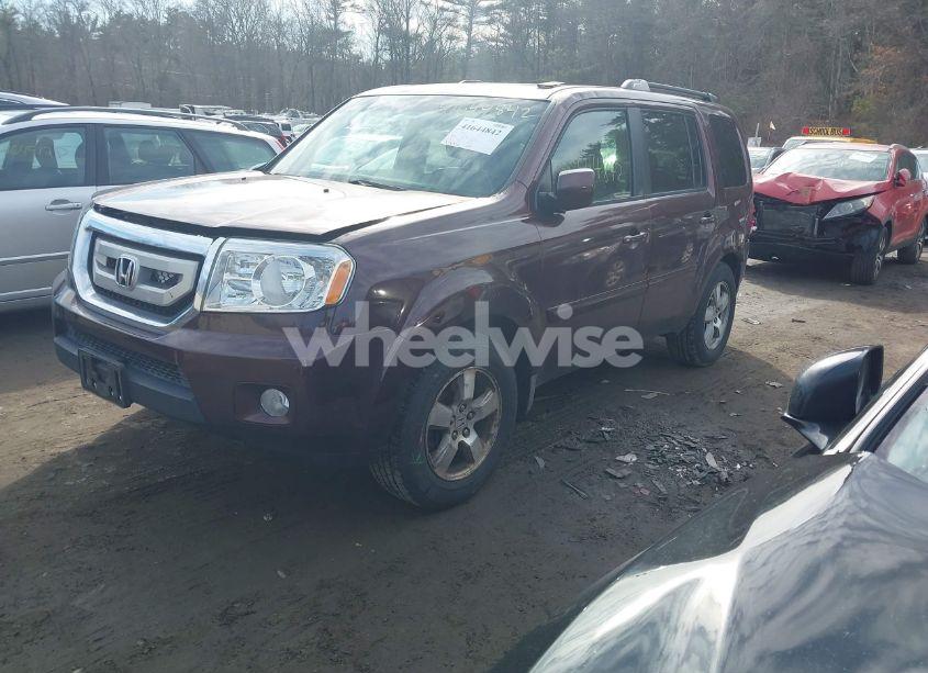 Photo 2 of 2009 Honda Pilot EX-L (VIN 5FNYF48579B000553)