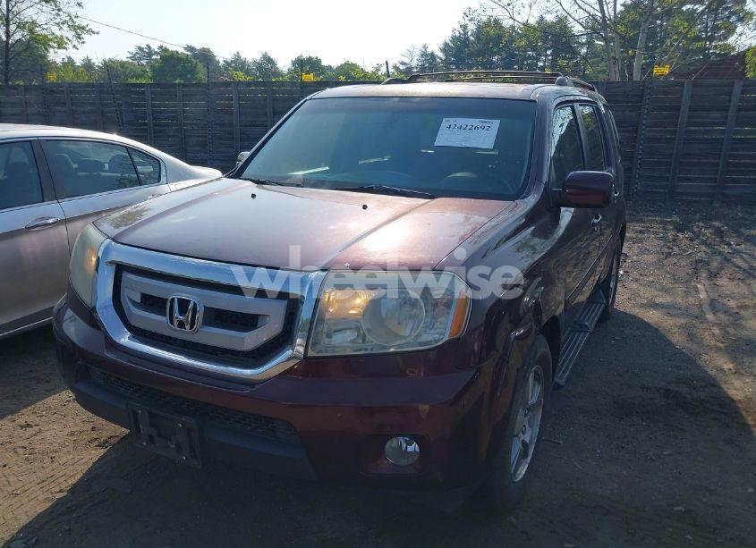 Photo 2 of 2009 Honda Pilot EX-L (VIN 5FNYF48589B021654)