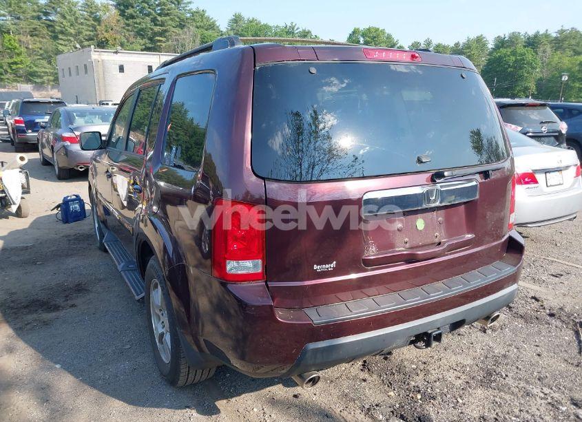 Photo 3 of 2009 Honda Pilot EX-L (VIN 5FNYF48589B021654)