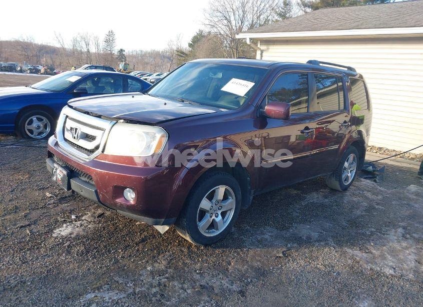 Photo 2 of 2009 Honda Pilot EX-L (VIN 5FNYF48599B052668)