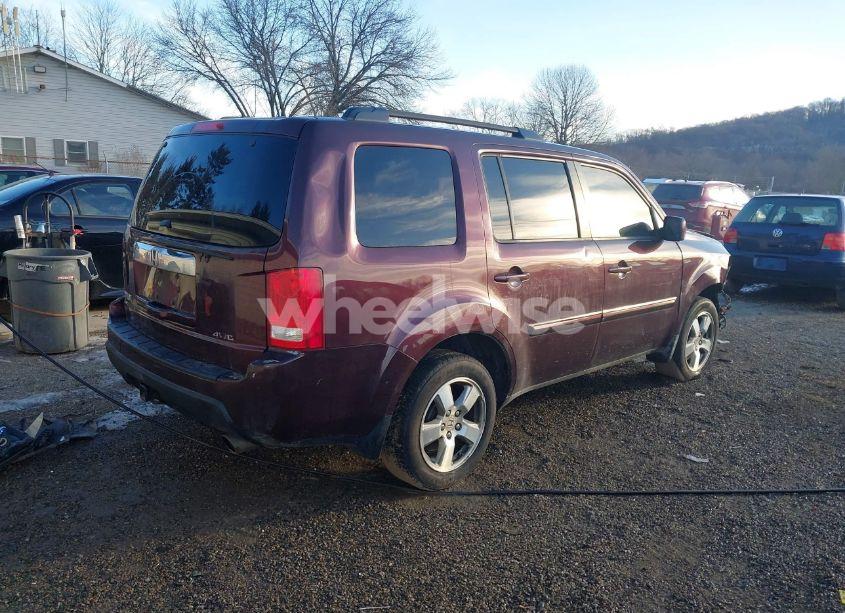 Photo 4 of 2009 Honda Pilot EX-L (VIN 5FNYF48599B052668)
