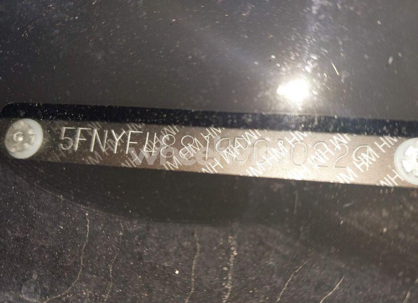 Photo 12 of 2009 Honda Pilot TOURING (VIN 5FNYF48819B010229)