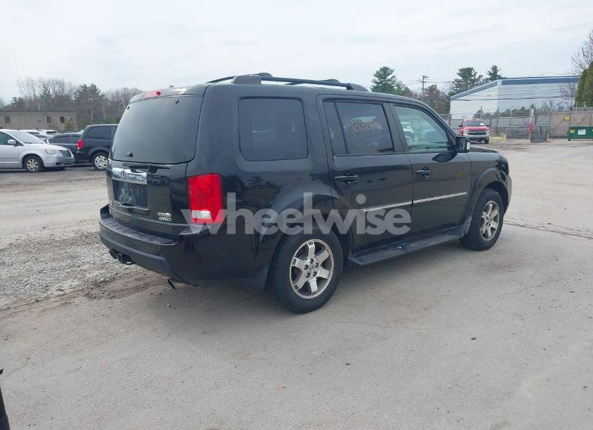 Photo 4 of 2009 Honda Pilot TOURING (VIN 5FNYF48969B055806)